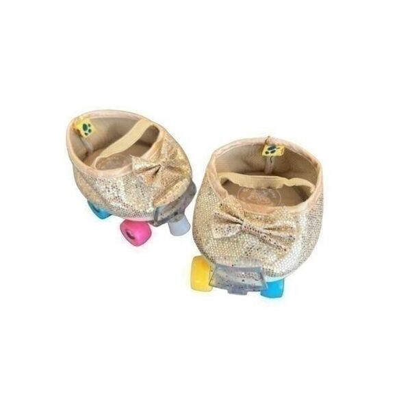 BUILD A BEAR Roller Skates & golden Shoes bundle - Picture 6 of 14
